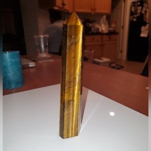 Tiger Eye Crystal Tower Point